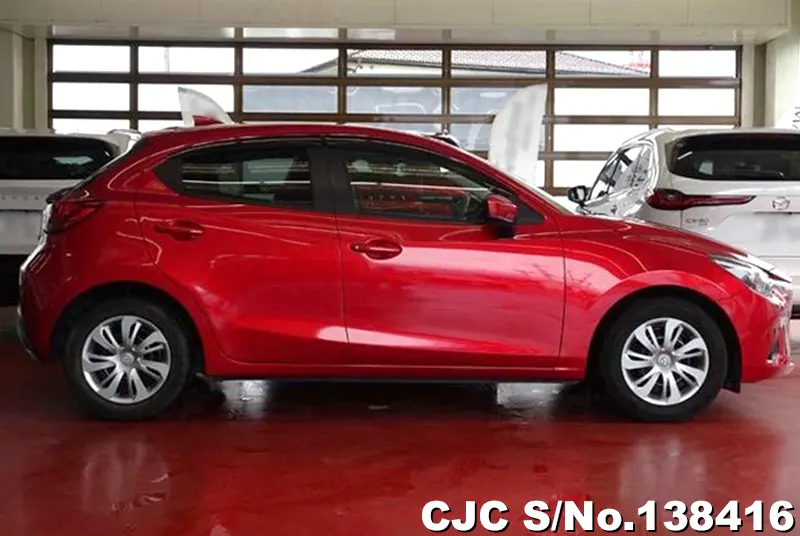 Mazda Demio in Red for Sale Image 6
