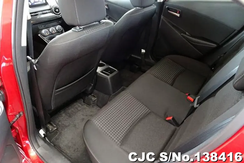 Mazda Demio in Red for Sale Image 16