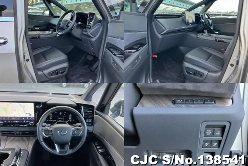 Lexus LM500h in Silver for Sale Image 4
