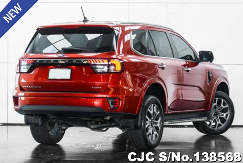 Ford Everest in Red for Sale Image 2