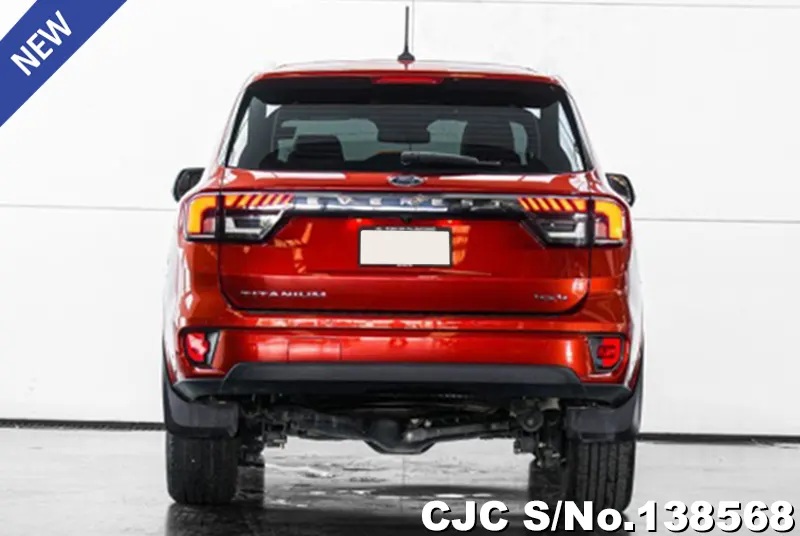 Ford Everest in Red for Sale Image 5