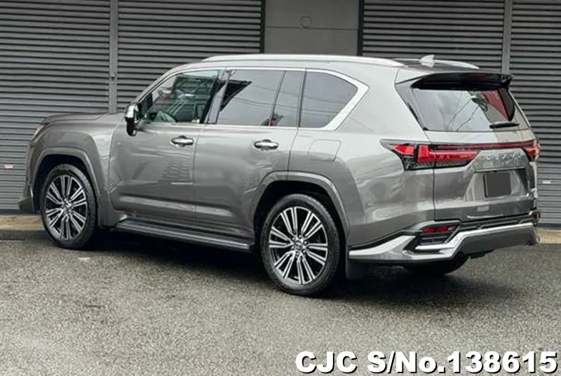 Lexus LX 600 in Gun Metallic for Sale Image 1