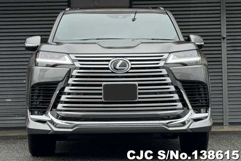 Lexus LX 600 in Gun Metallic for Sale Image 4