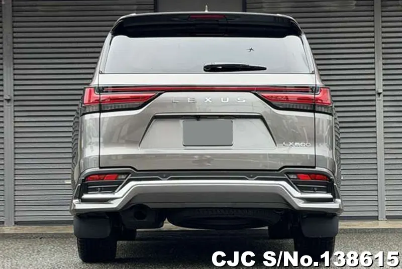 Lexus LX 600 in Gun Metallic for Sale Image 5