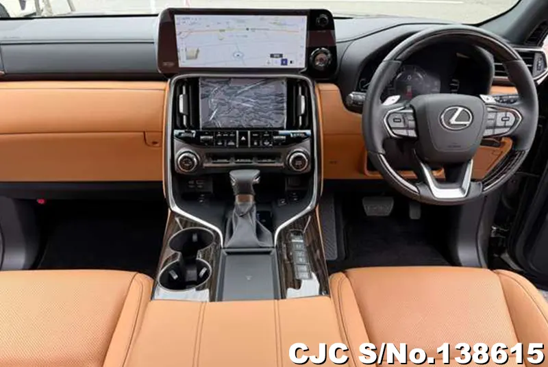 Lexus LX 600 in Gun Metallic for Sale Image 6
