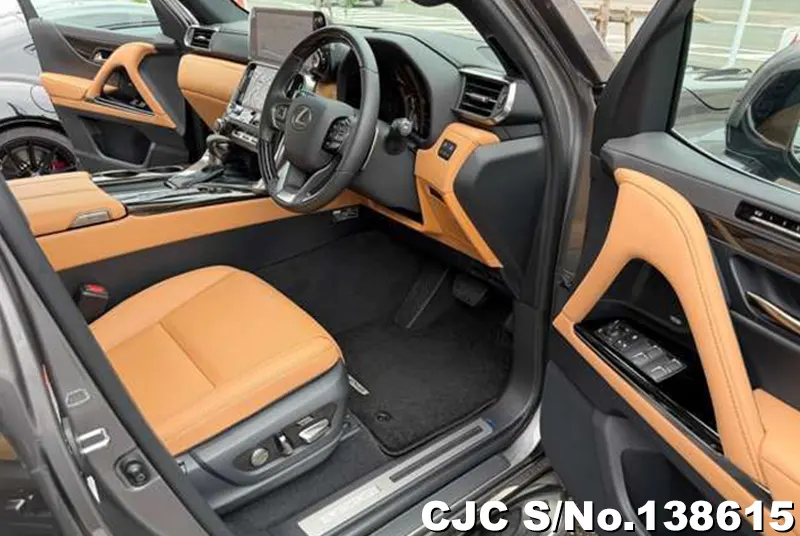 Lexus LX 600 in Gun Metallic for Sale Image 7