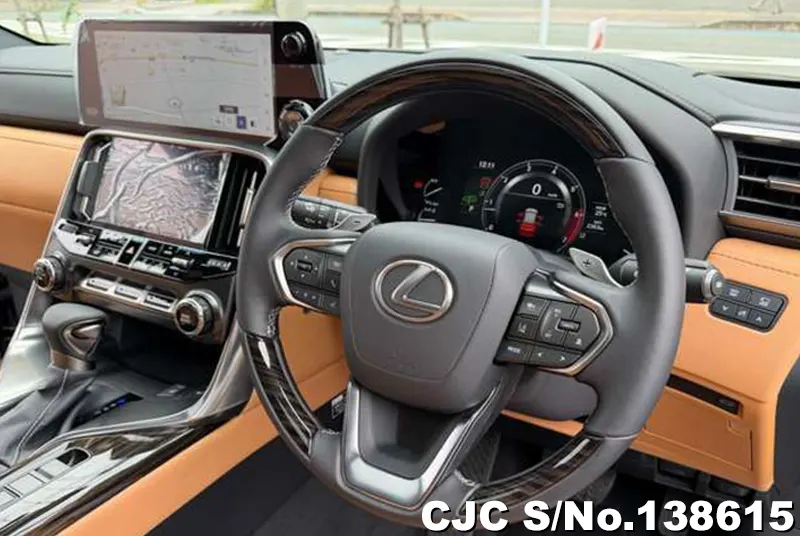 Lexus LX 600 in Gun Metallic for Sale Image 10