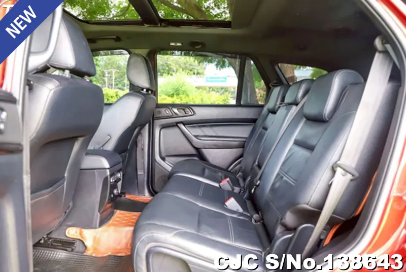 Ford Everest in Red for Sale Image 9