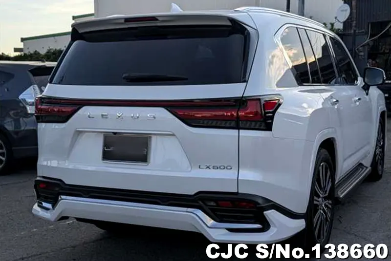 Lexus LX 600 in White for Sale Image 1