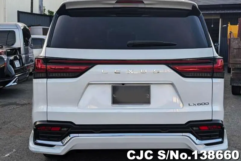 Lexus LX 600 in White for Sale Image 5