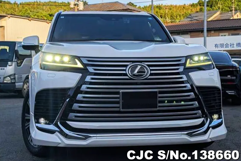 Lexus LX 600 in White for Sale Image 6