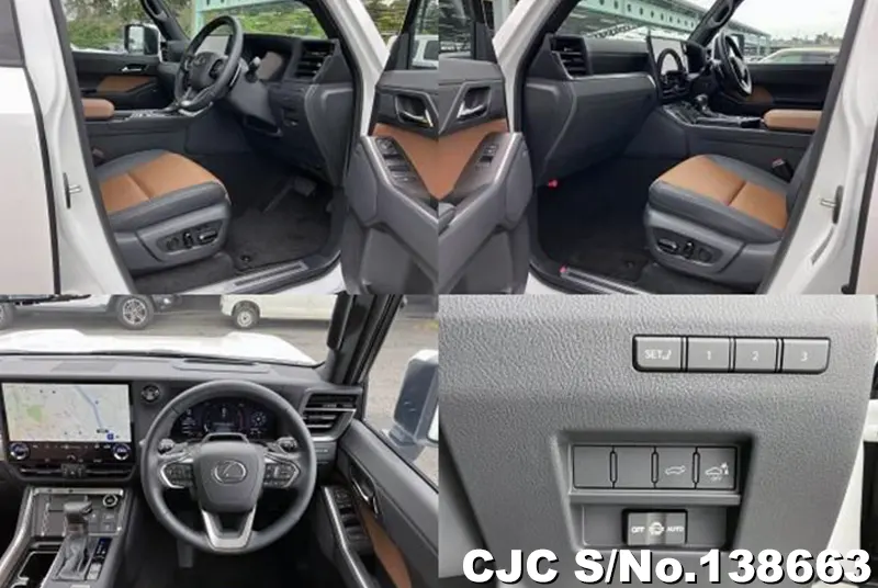 Lexus GX 550 in Pearl for Sale Image 4