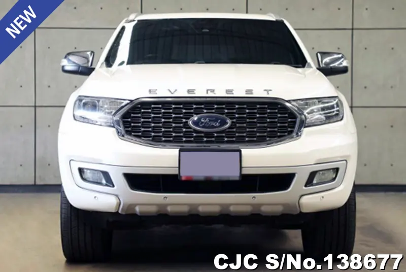 Ford Everest in White for Sale Image 2