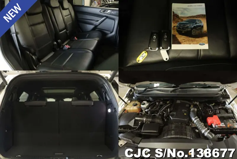 Ford Everest in White for Sale Image 6