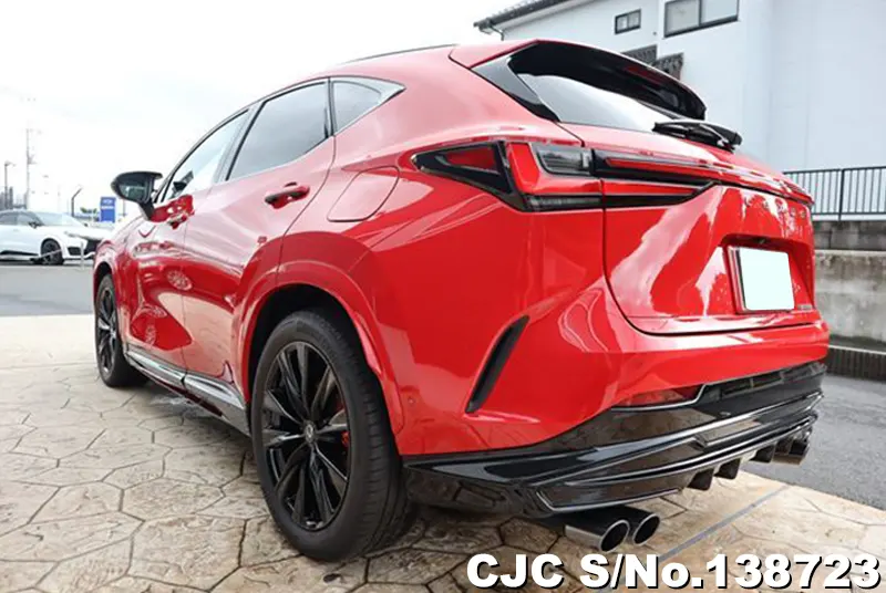 Lexus NX 350H in Red for Sale Image 1