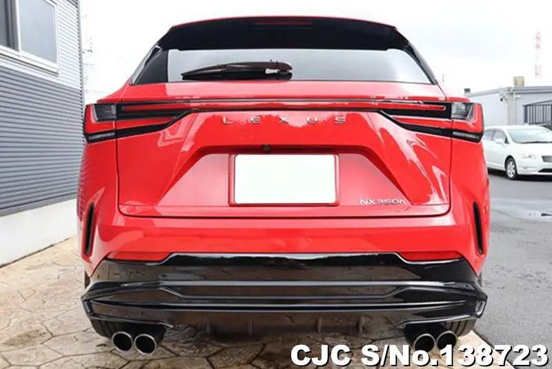 Lexus NX 350H in Red for Sale Image 4