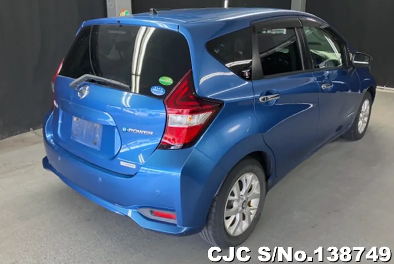 Nissan Note in Blue for Sale Image 2