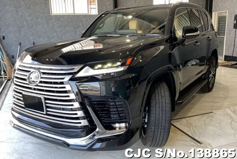 Lexus LX 600 in Black for Sale Image 3