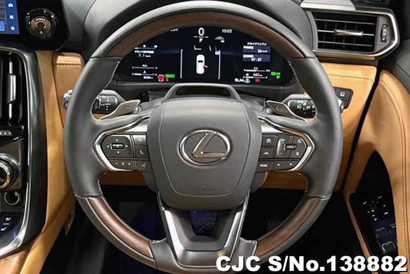 Lexus LX700H in Pearl for Sale Image 8