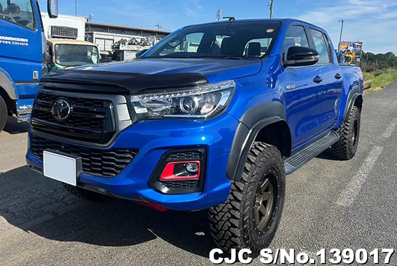 Toyota Hilux in Blue for Sale Image 3