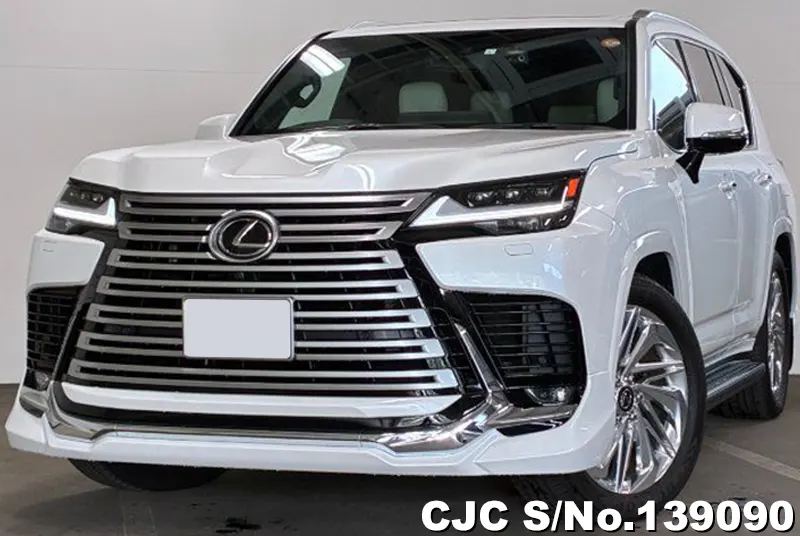 Lexus LX 600 in Pearl for Sale Image 3