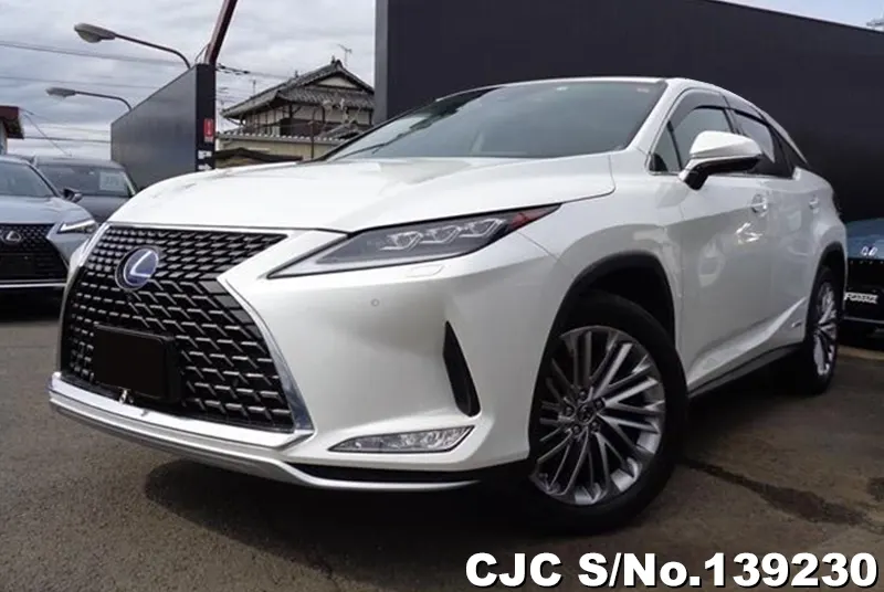 Lexus RX 450H in White for Sale Image 3