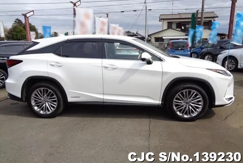 Lexus RX 450H in White for Sale Image 4